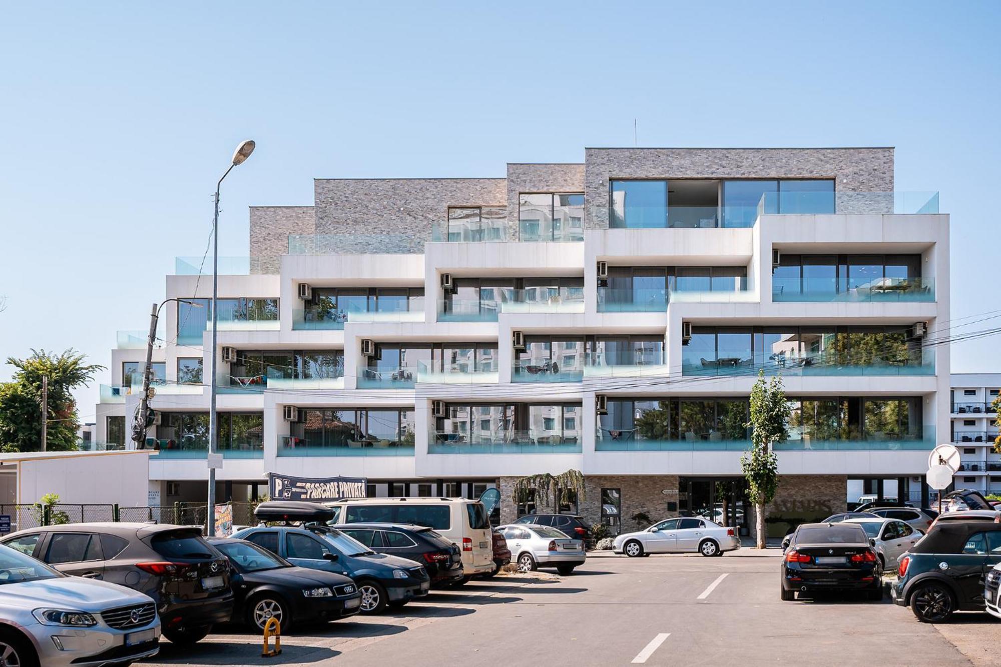 Amaris Aparthotel Eforie Bagian luar foto